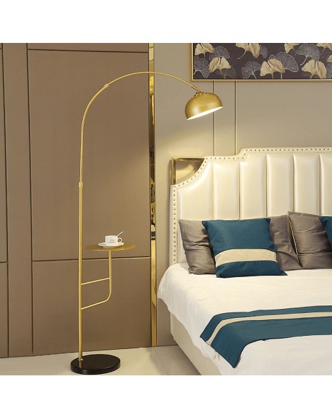 Post-modern light luxury fishing floor lamp living room Scandinavian creative telescopic study bedroom bedside coffee table vertical table lamps