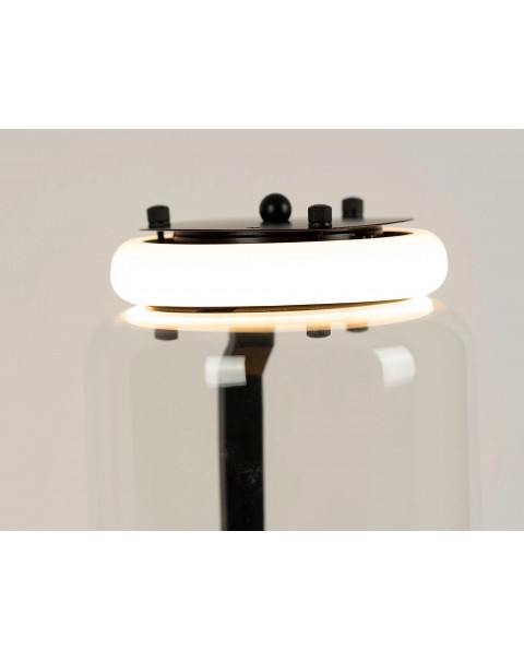 Scandinavian creative designer glass barrel floor lamp post-modern personality minimalist living room bedroom standing light
