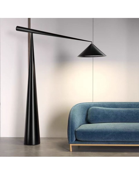 Scandinavian modern designer minimalist floor lamp villa living room sofa side showroom corridor creative vertical decorative lamps