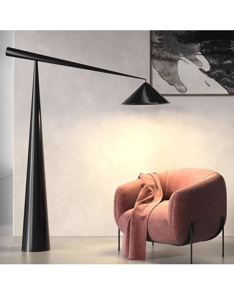 Scandinavian modern designer minimalist floor lamp villa living room sofa side showroom corridor creative vertical decorative lamps
