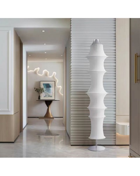 Post-modern light luxury living room floor lamp Scandinavian simple designer creative minimalist style vertical hotel bedroom lamps and lanterns
