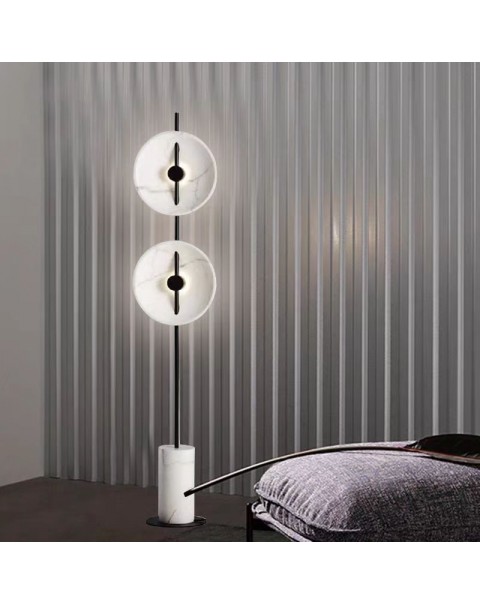 Scandinavian marble living room decorative household simple modern art bedroom creative study model room floor lamps