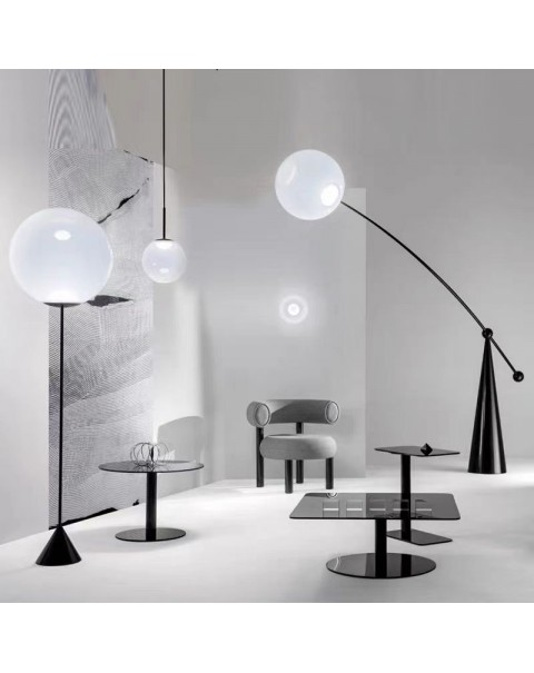 Scandinavian living room sofa side fishing lamp floor lamp bedroom modern simple high value designer villa decorative lamps