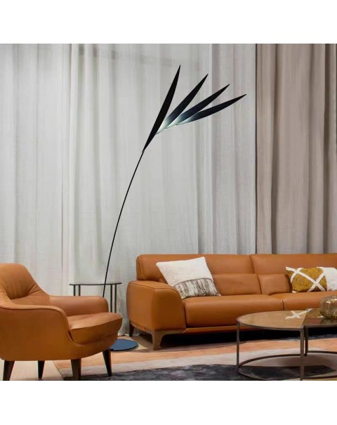 Modern light luxury living room floor lamp Scandinavian minimalist designer creative minimalist style vertical hotel bedroom lamps and lanterns