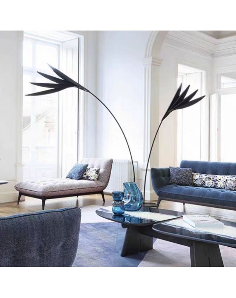 Modern light luxury living room floor lamp Scandinavian minimalist designer creative minimalist style vertical hotel bedroom lamps and lanterns