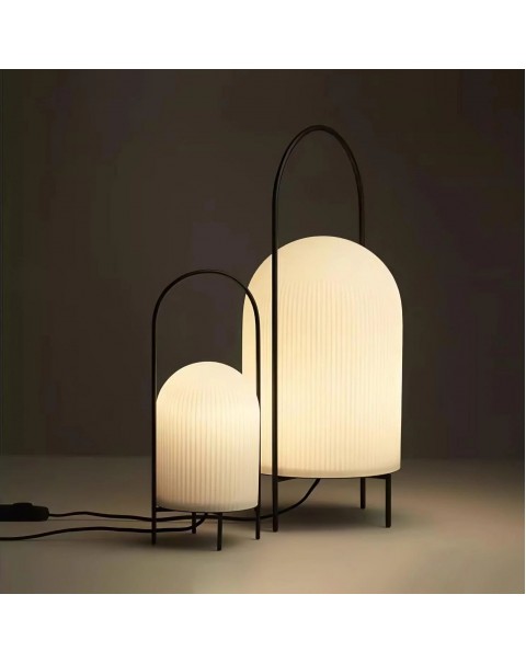 Scandinavian modern minimalist table lamp bedroom living room study designer personalized glass creative bedside atmosphere decorative lamps
