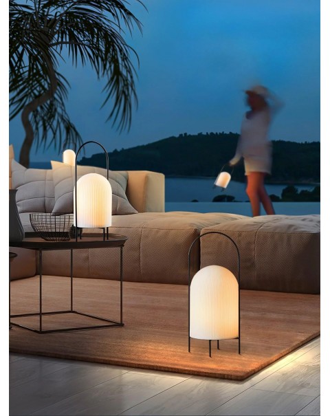 Scandinavian modern minimalist table lamp bedroom living room study designer personalized glass creative bedside atmosphere decorative lamps