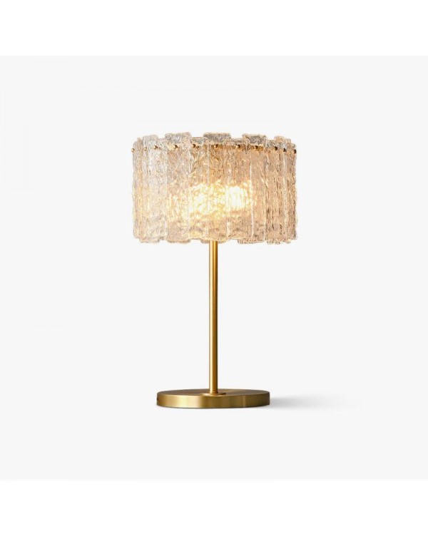 All copper table lamp modern simple light luxury l...