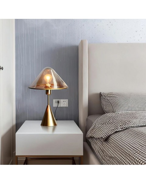 Scandinavian ins original designer LED small table lamp creative simple modern light luxury study bedside lamp bedroom table lamps