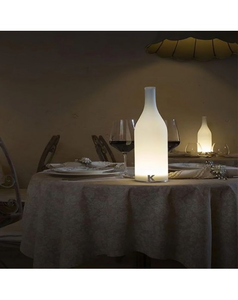 Scandinavian Postmodern Wine Bottle Table Lamp Bar B&B Bar Dining Table Rechargeable Touch Table Lamp Ambient Sense Table Lamps