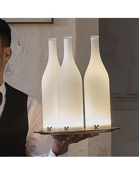 Scandinavian Postmodern Wine Bottle Table Lamp Bar B&B Bar Dining Table Rechargeable Touch Table Lamp Ambient Sense Table Lamps