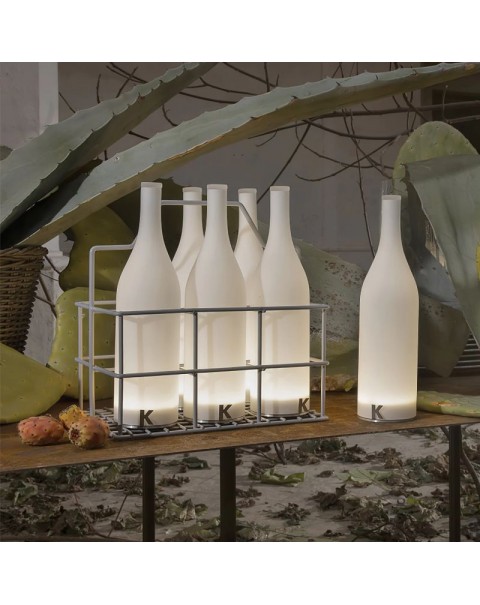 Scandinavian Postmodern Wine Bottle Table Lamp Bar B&B Bar Dining Table Rechargeable Touch Table Lamp Ambient Sense Table Lamps