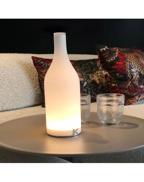 Scandinavian Postmodern Wine Bottle Table Lamp Bar B&B Bar Dining Table Rechargeable Touch Table Lamp Ambient Sense Table Lamps