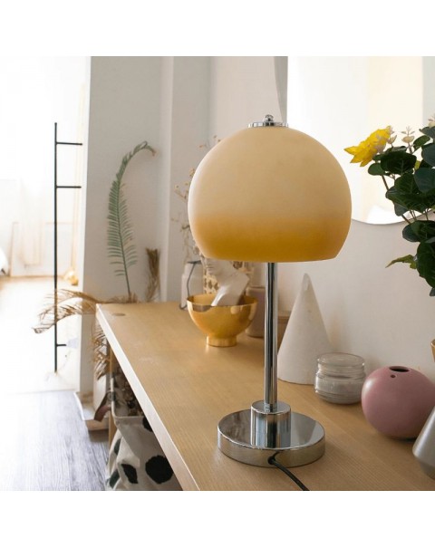 Lynn's Lizhi Bauhaus Netflix ins Korean bedside desk bedroom Vintage B&B antique style table lamps