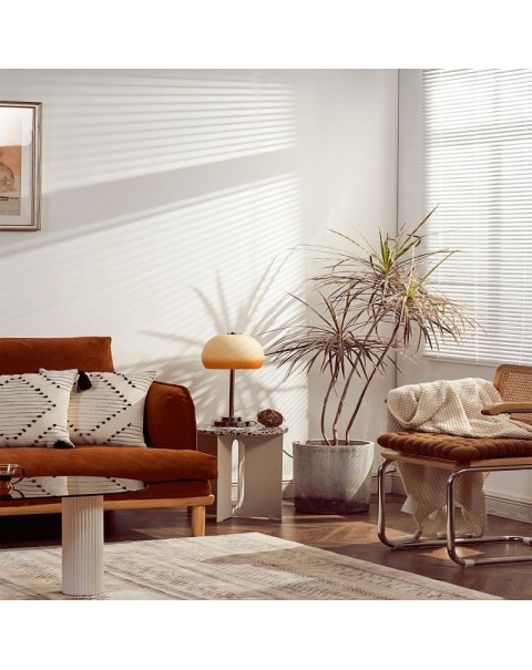 Lynn's Lizhi Bauhaus Netflix ins Korean bedside desk bedroom Vintage B&B antique style table lamps