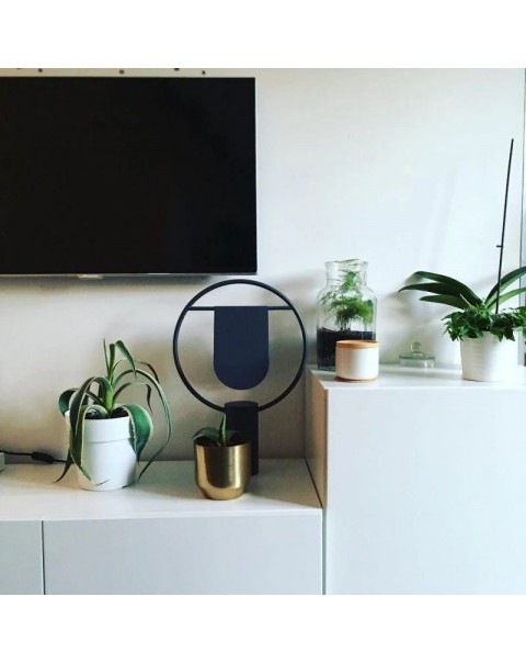 Table lamp Scandinavian creative simple modern designer light luxury bedside bedroom living room glass desk art lamps
