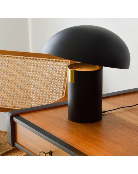 Scandinavian post-modern minimalist mushroom table lamp light luxury hotel decoration model room bedroom bedside study decorative table lamps