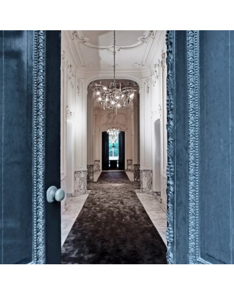 BVE Netherlands imported Delphinium post-modern light luxury art design iron villa living room dining room chandelier